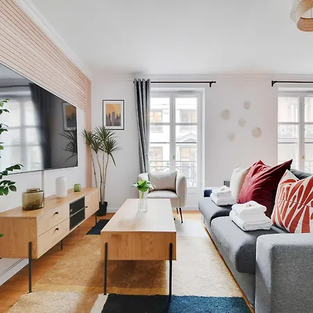 Lägenhet Charming -1br-4p- Arc De Triomphe Paris